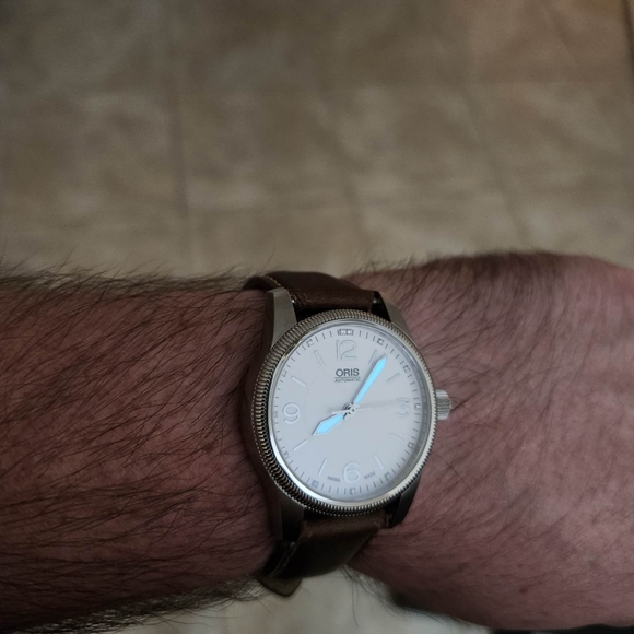 Oris Big Crown Swiss Hunter Diamond. White Dial. 39mm - Picture 3 of 5